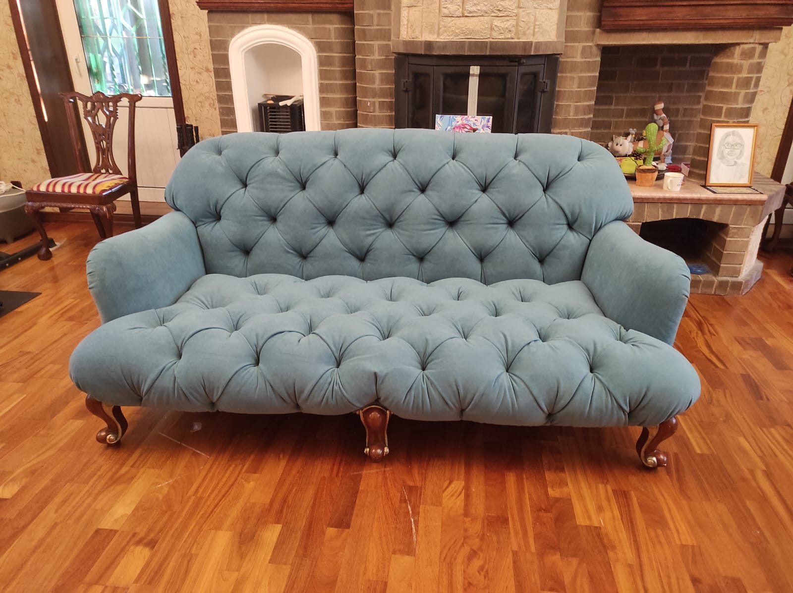 Перетяжка дивана. Бабушкинская